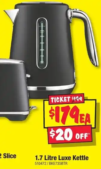 JB Hi-Fi 1.7 Litre Luxe Kettle offer