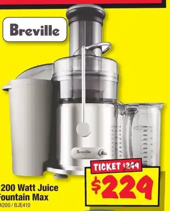 1200 Watt Juice Fountain Max