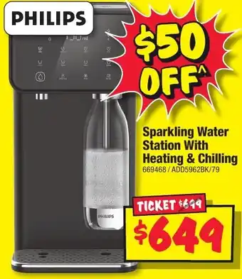 JB Hi-Fi Sparkling Water Station With Heating & Chilling offer