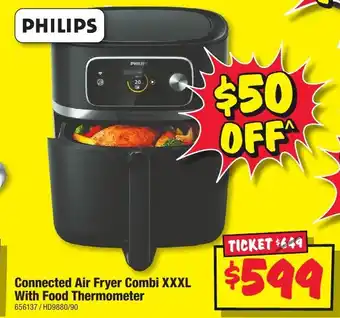 JB Hi-Fi Connected Air Fryer Combi XXXL With Food Thermometer offer