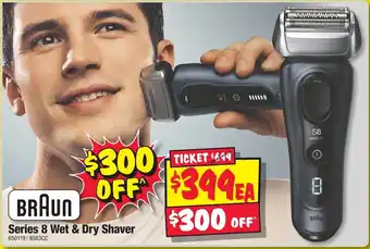 JB Hi-Fi Series 8 Wet & Dry Shaver offer