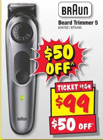 JB Hi-Fi Beard Trimmer 5 offer