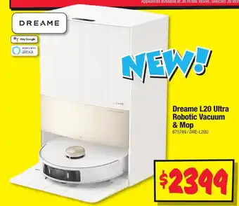 JB Hi-Fi Dreame L20 Ultra Robotic Vacuum & Mop offer