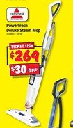 JB Hi-Fi Powerfresh Deluxe Steam Mop offer