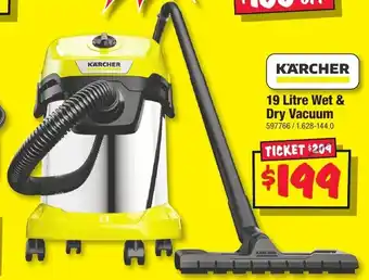JB Hi-Fi 19 Litre Wet & Dry Vacuum offer