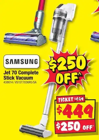 JB Hi-Fi Jet 70 Complete Stick Vacuum offer