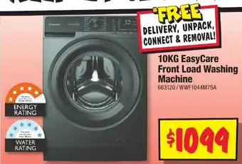 10KG EasyCare Front Load Washing Machine