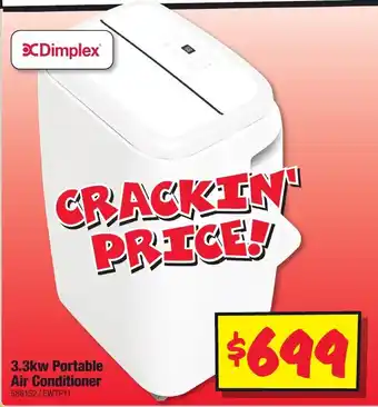 JB Hi-Fi 3.3kw Portable Air Conditioner offer