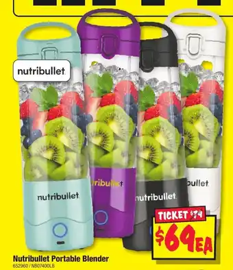 JB Hi-Fi Nutribullet Portable Blender offer