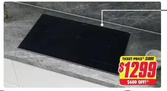 The Good Guys 90cm Smart Flexi-Zone Induction Cooktop offer