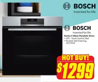 The Good Guys Series 4 60cm Pyrolytic Oven offer