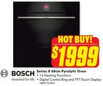 The Good Guys Series 8 60cm Pyrolytic Oven offer
