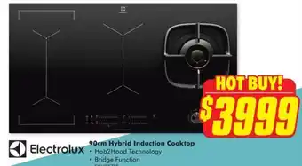 The Good Guys 90cm Hybrid Induction Cooktop offer