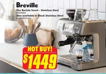 The Good Guys The Barista Touch - Stainless Steel offer