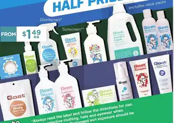 Chemist Warehouse Goat Range offer