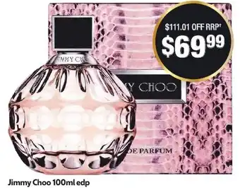 Chemist Warehouse Jimmy Choo 100ml edp offer