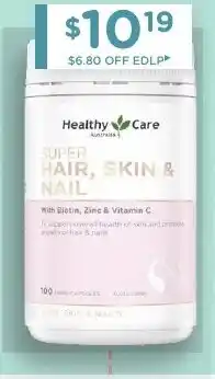 Chemist Warehouse SUPER HAIR, SKIN & NAIL offer