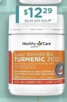 Chemist Warehouse Super Strength Bio TURMERIC 3100 offer