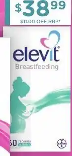 Elevit Breastfeeding 60 Capsules