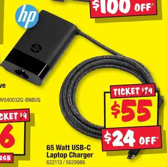 JB Hi-Fi 65 Watt USB-C Laptop Charger offer