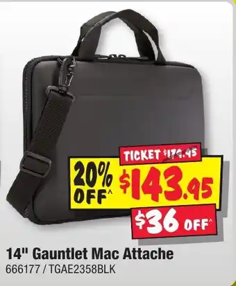 14" Gauntlet Mac Attache
