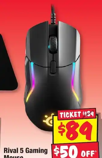 JB Hi-Fi Rival 5 Gaming Mouse offer