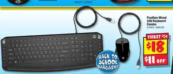 JB Hi-Fi Pavilion Wired 200 Keyboard Combo offer