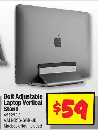 JB Hi-Fi Bolt Adjustable Laptop Vertical Stand offer