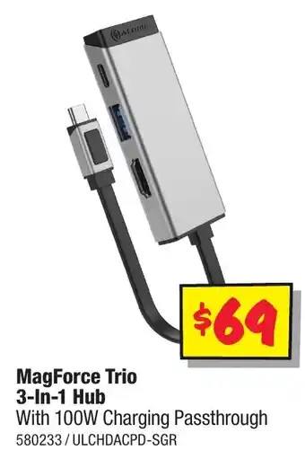 MagForce Trio 3-In-1 Hub