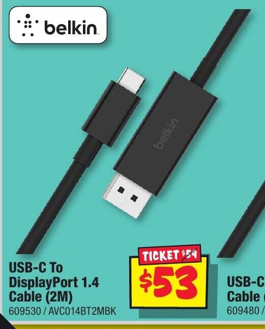 USBC To HDMI 2.1 Cable (2M) offer at JB HiFi