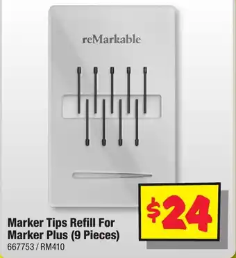 JB Hi-Fi Marker Tips Refill For Marker Plus (9 Pieces) offer