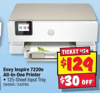 JB Hi-Fi Envy Inspire 7220e All-In-One Printer offer