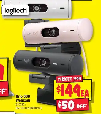 JB Hi-Fi Brio 500 Webcam offer