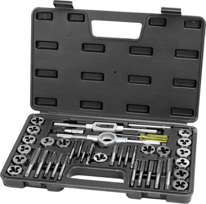 Garage tough 40 piece metric tap and die set offer at Autopro