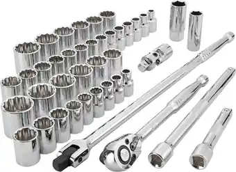 Autopro Chicane 42 piece 1/2” dr. socket set offer
