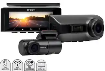 Autopro Uniden ultra hd 4k dual recording wifi gps dash cam offer