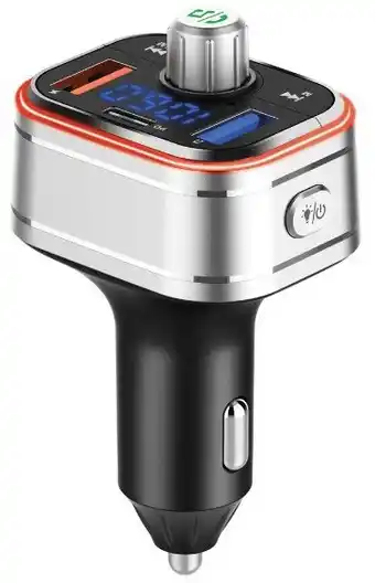 Aerpro bluetooth fm transmitter with type-c quick charge