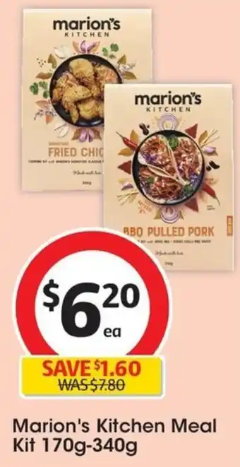 Coles Marion's Kitchen Meal Kit 170g-340g offer