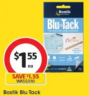 Coles Bostik Blu Tack offer