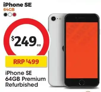 Coles iPhone SE 64GB offer