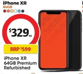 Coles iPhone XR 64GB offer