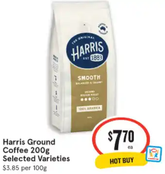 Harris Ground Coffee 200g Selected Varieties