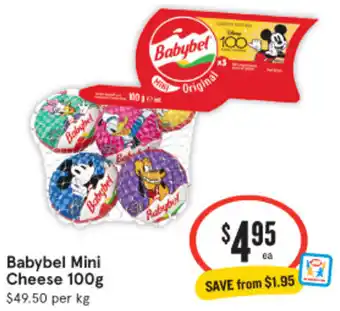 Babybel Mini Cheese 100g