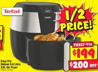 JB Hi-Fi Easy Fry Deluxe 5.6 Litre XXL Air Fryer offer