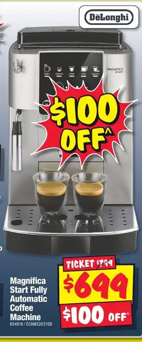 JB Hi-Fi Magnifica Start Fully Automatic Coffee Machine offer