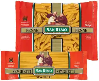 IGA San remo pasta 375‑500g selected varieties offer