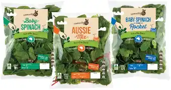 IGA Community co baby spinach, aussie mix or baby spinach & rocket salads 120g offer