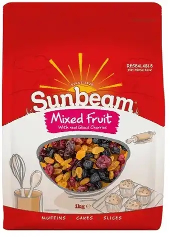 IGA Sunbeam mixed fruit 1kg offer