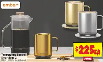 JB Hi-Fi Temperature Control Smart Mug 2 offer