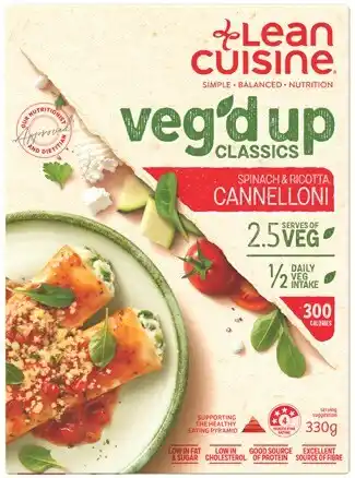 IGA Lean cuisine veg'd up classics 310‑350g selected varieties offer
